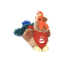 8" Rooster with Red Bandana