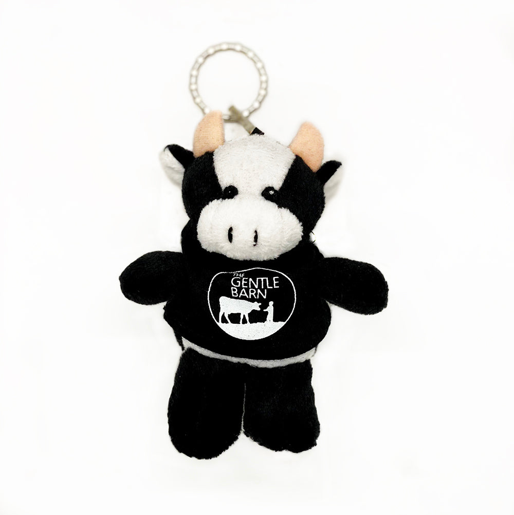 Gentle Barn Plush Cow Keychain