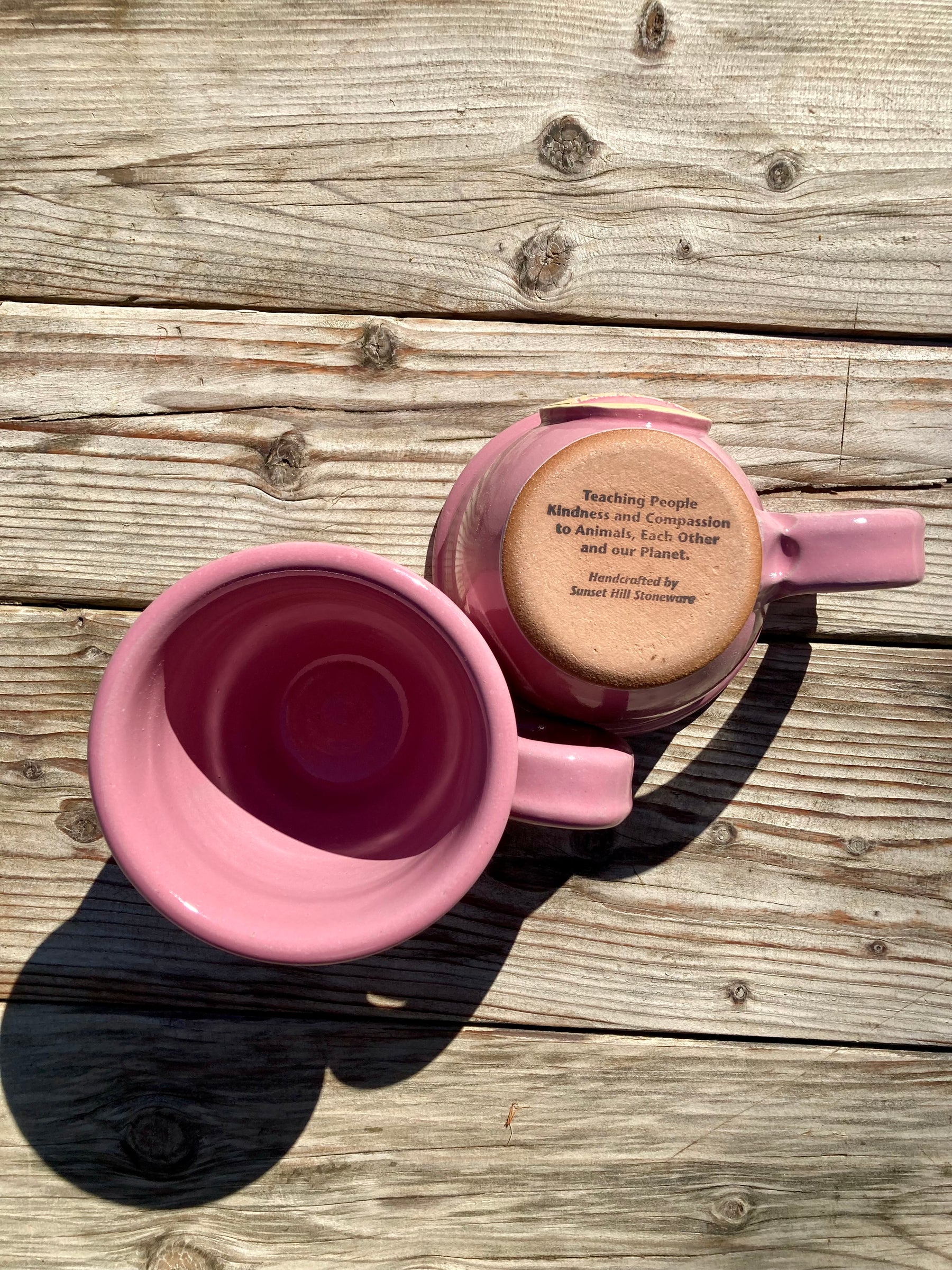 Limited Edition Pink Passion Gentle Barn Stoneware Mug