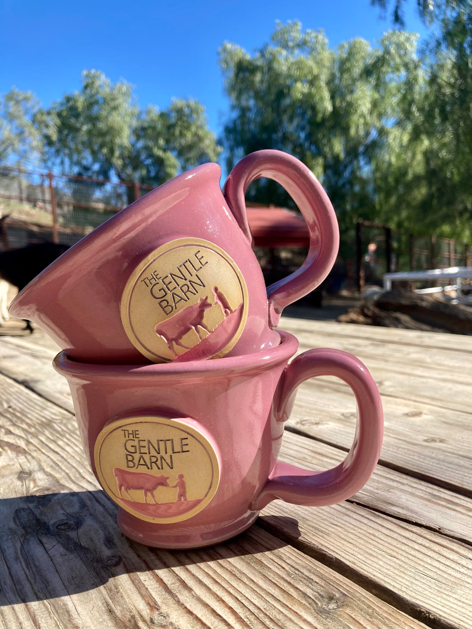 Limited Edition Pink Passion Gentle Barn Stoneware Mug