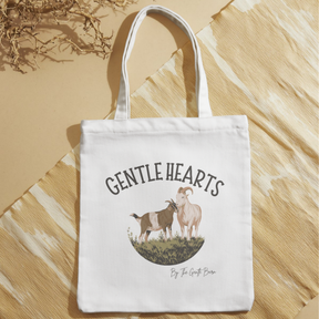 Gentle Hearts Canvas Tote Bag