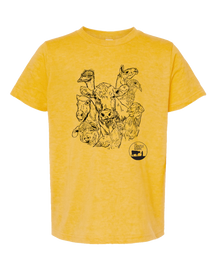 Gentle Barn Youth Animal Logo Tees