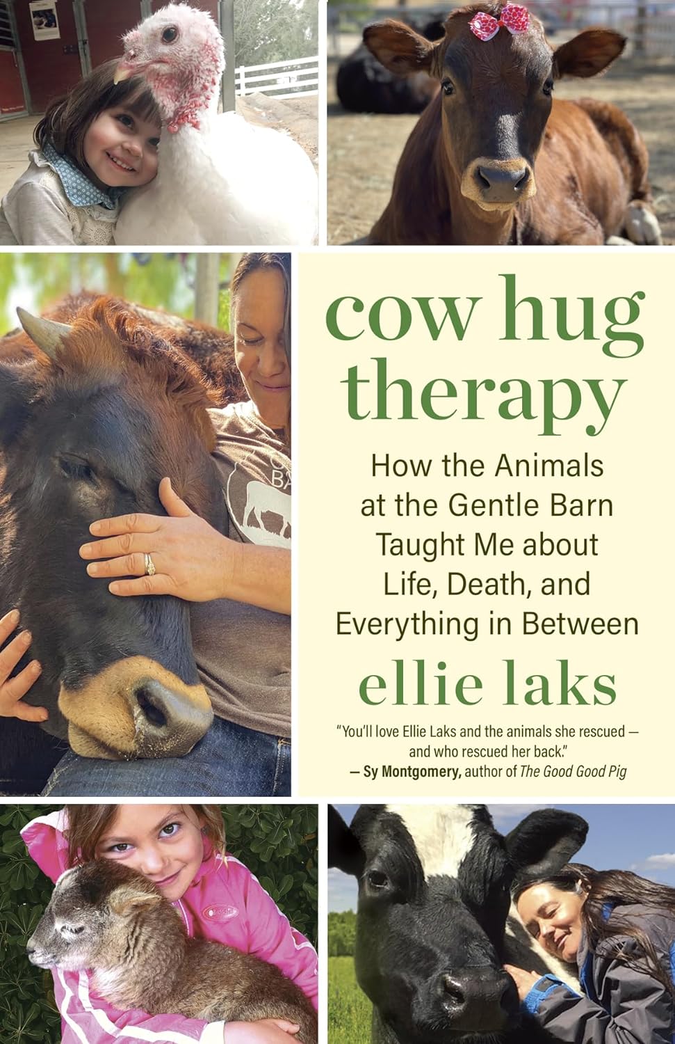 Cow Hug Therapy by Ellie Laks   Autographed Copy  *PRE-SALE*
