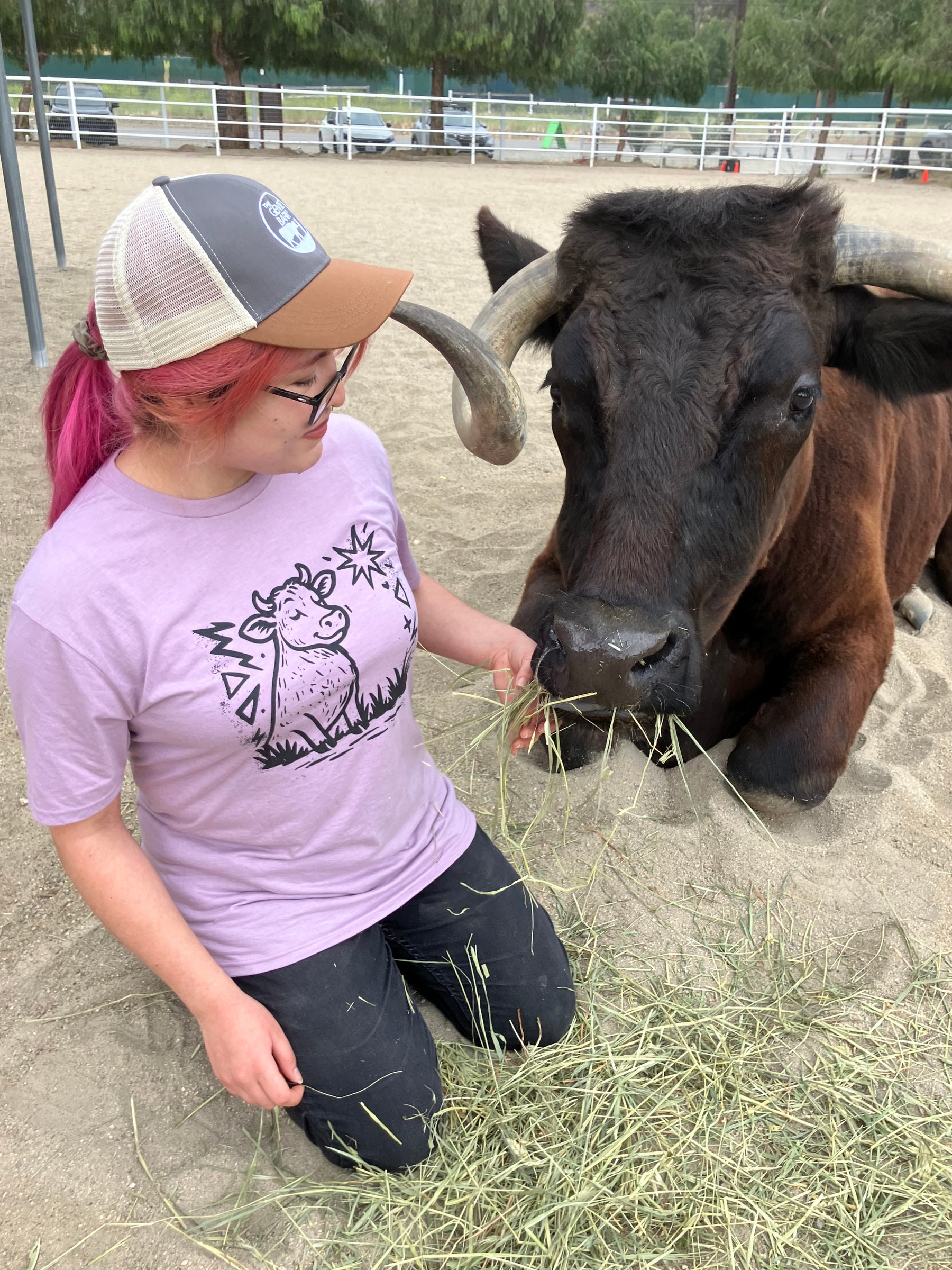 The Gentle Barn Zen Cow Tee
