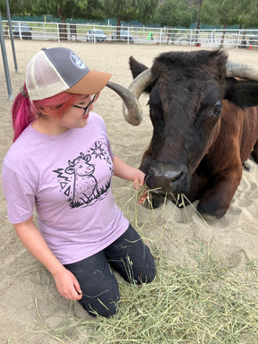 The Gentle Barn Zen Cow Tee