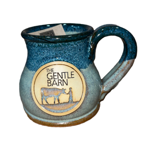Stoneware Mug Denim Tuxedo - Pear Shaped