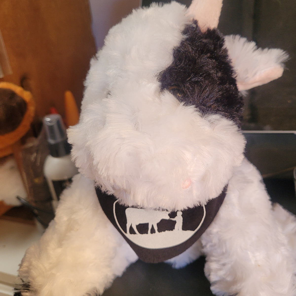Terry Cow Logo Bandana