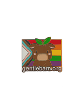 GB Pride pin cow