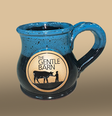 Stoneware Mug Corral Blue