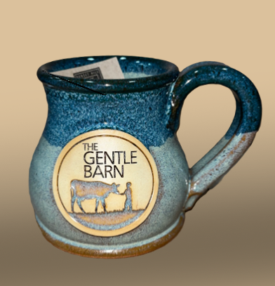 Stoneware Mug Denim Tuxedo - Pear Shaped