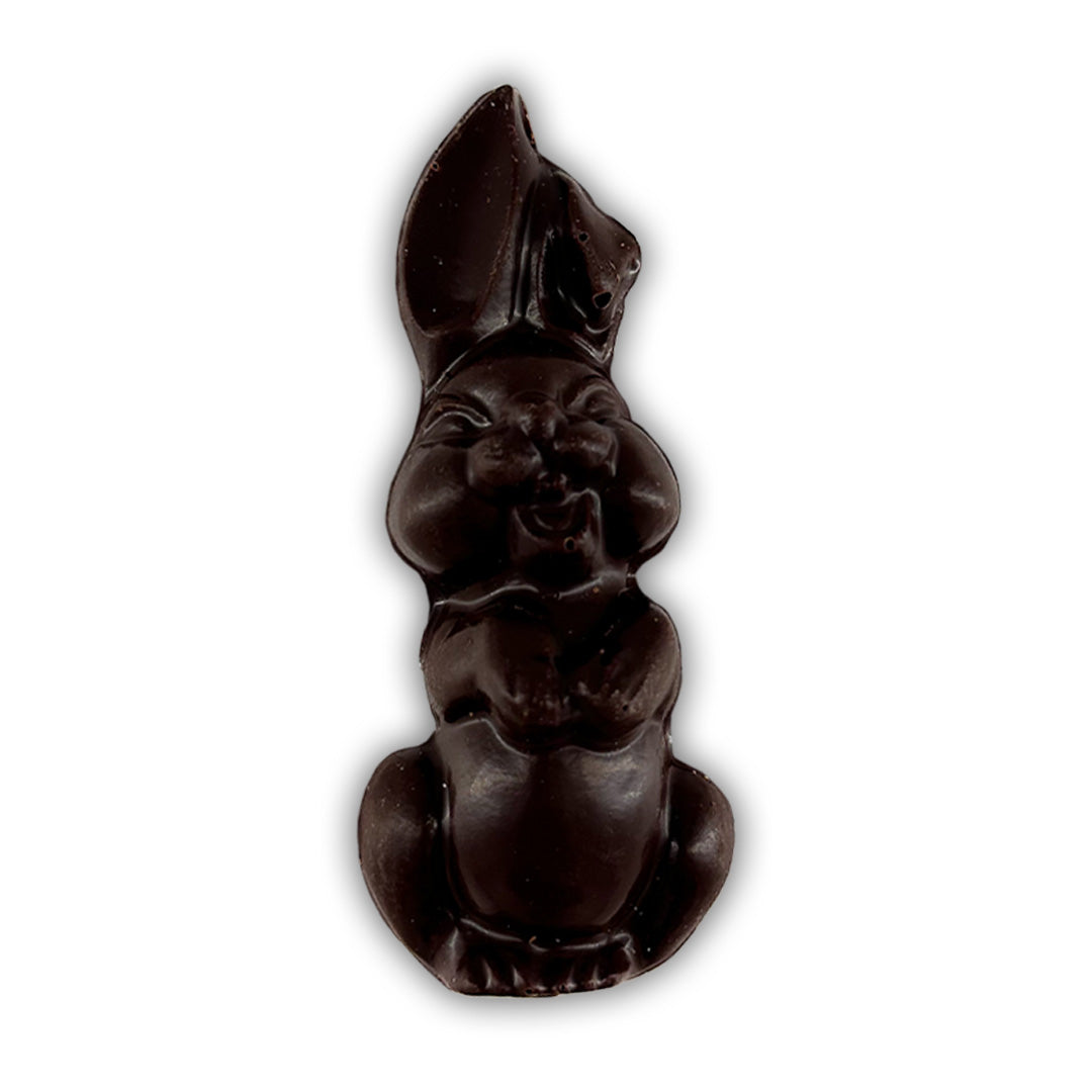 4" Dark Chocolate Bunnies