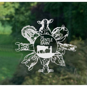Gentle Barn Round Logo decal