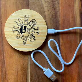 Gentle Barn Bamboo Cell Phone Charger
