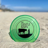Gentle Barn 9' Translucent Green Frisbee