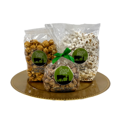 Gentle Barn Gourmet Popcorn & Nuts Gift Box