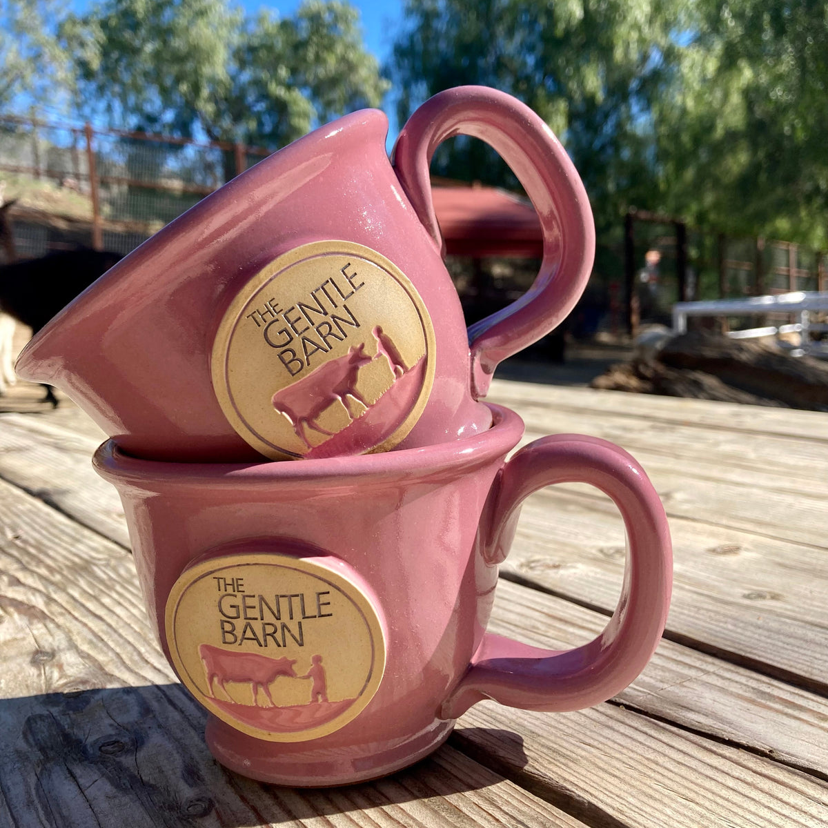 Limited Edition Pink Passion Gentle Barn Stoneware Mug